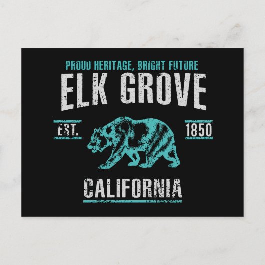 Elk Grove Briefkaart (Voorkant)