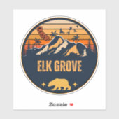 Elk Grove, Californië Sticker (Vel)