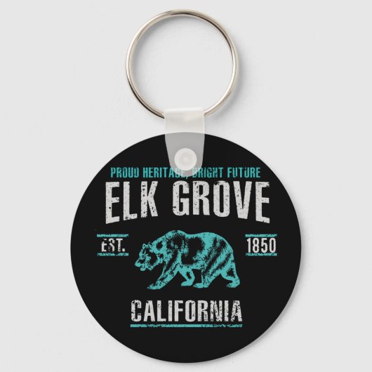 Elk Grove Sleutelhanger (Voorkant)