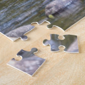Elk Herd in de Big Thompson rivier Legpuzzel (Zijkant)