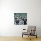 Elk Herd | Mt. Baring, Washington Wandkleed (In Situ (horizontaal))