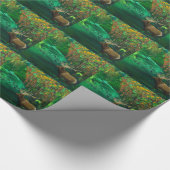 Elk Herfst Acrylic Abstract Cadeaupapier (Hoek)