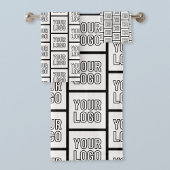 Elk herhalingspatroon voor Logo of Afbeelding Bad Handdoek