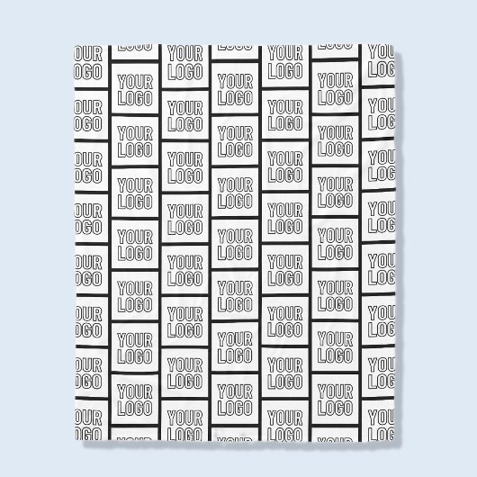 Elk herhalingspatroon voor Logo of Afbeelding Fleece Deken