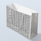 Elk herhalingspatroon voor Logo of Afbeelding Groot Cadeauzakje