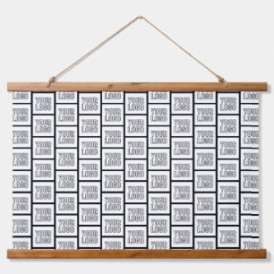 Elk herhalingspatroon voor Logo of Afbeelding Hangend Wandkleed