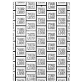 Elk herhalingspatroon voor Logo of Afbeelding Klembord (Achterkant)