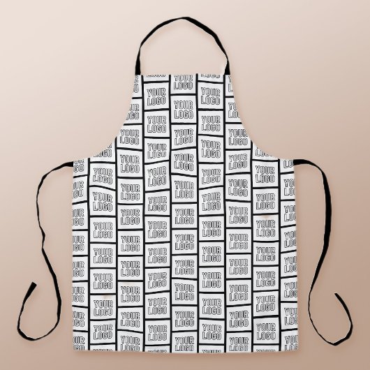 Elk herhalingspatroon voor Logo of Afbeelding Schort