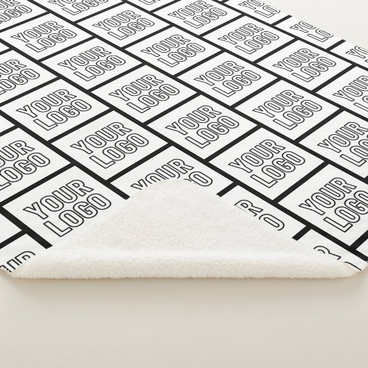 Elk herhalingspatroon voor Logo of Afbeelding Sherpa Deken (3/4)