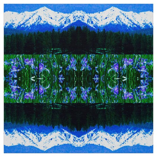 Elk Horn Iris Stof (Swatch)