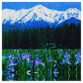 Elk Horn Iris Stof (Close Up)