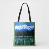 Elk Horn Mountain Canvas tas (Voorkant)