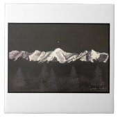 Elk Horn Mountain Tile Tegeltje (Voorkant)