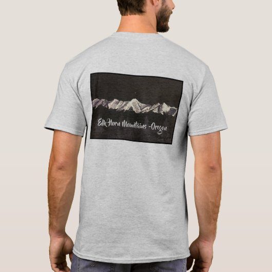 Elk Horn Mountains T-Shirt (Achterkant)