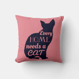 Elk huis heeft een kat nodig kussen