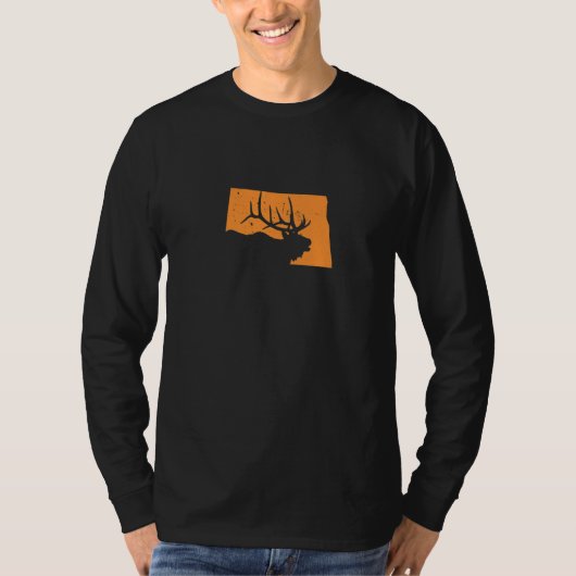 Elk Hunting In North Dacota We Love To Hunt Elks T-shirt (Voorkant)
