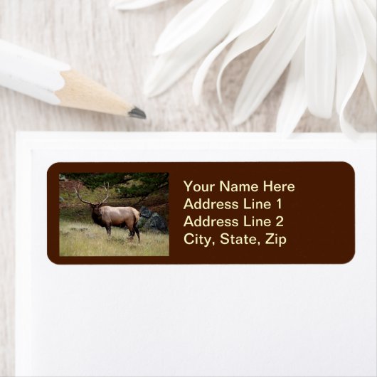 Elk in de Wild Etiket (Insitu)