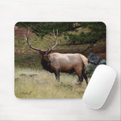Elk in de Wild Mousepad Muismat (Met muis)