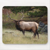Elk in de Wild Mousepad Muismat (Voorkant)