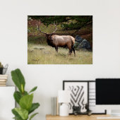 Elk in de Wild Poster (Thuiskantoor)