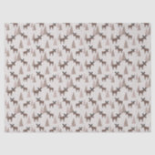 Elk in de winter tissuepapier (Voorkant)