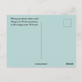 Elk in graslanden en duinen in Colorado Briefkaart (Achterkant)