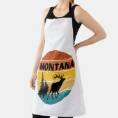 Elk in Montana-bergen. Buitengangers, Hunter Schort (Insitu)