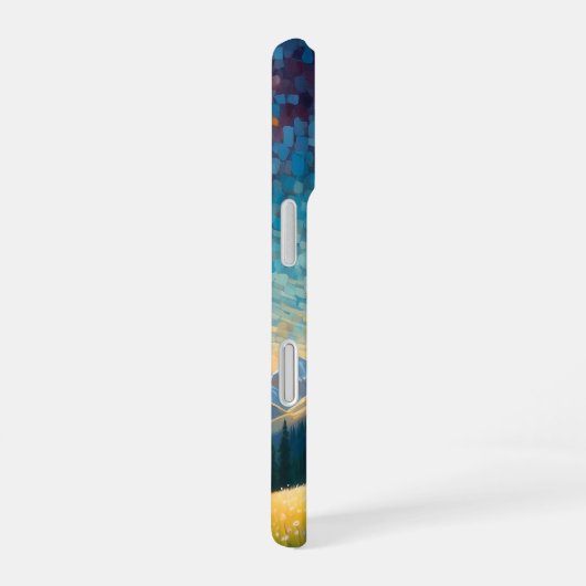 Elk in Mountain Meadow iPhone 16 Hoesje (Rechterkant)