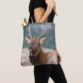ELK IN ROCKY MOUNTAIN NATIONAL PARK - ELK HERDS GR TOTE BAG (Dichtbij)
