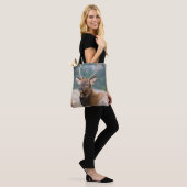 ELK IN ROCKY MOUNTAIN NATIONAL PARK - ELK HERDS GR TOTE BAG (Op model)