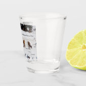 Elk in sneeuwschotglas shot glas (Rechts)