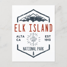 Elk Island National Park Canada  Briefkaart
