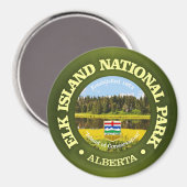 Elk Island NP Magneet (Voorkant / Achterkant)