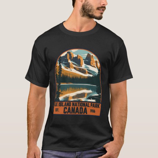 Elk Island � Spirit of Australia T-shirt (Voorkant)