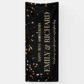 ELK JAAR Banner Jubileum voor goudweddenschappen (Verticaal)