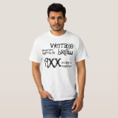 Elk jaar Brew Funny Birthday Gift W28 T-shirt (Voorkant volledig)