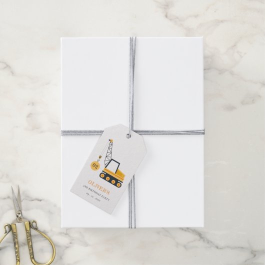 Elk jaar cadeaulabel (Met Touw)