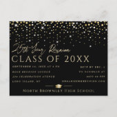 Elk jaar Class Reunion Design Invitation Briefkaar Briefkaart (Voorkant)