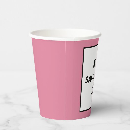 ELK JAAR Designer Parfum Fles Verjaardag Papieren Bekers (Rechts)