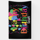 Elk jaar een fijne verjaardag op maat spandoek (Verticaal)