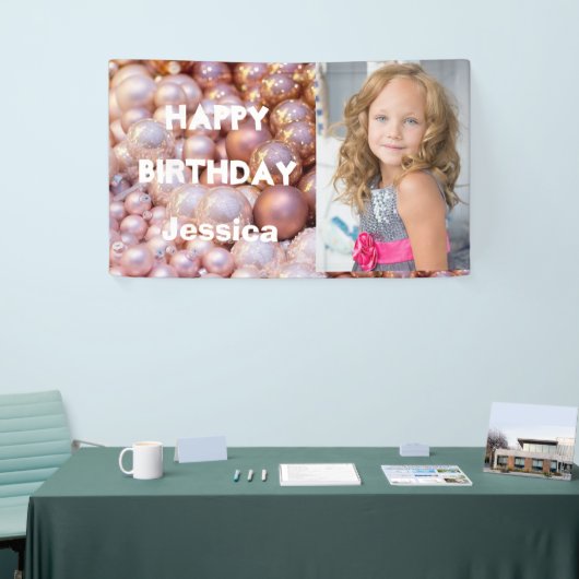 Elk jaar een fijne verjaardag spandoek (Beurs)