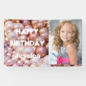 Elk jaar een fijne verjaardag spandoek (Horizontaal)