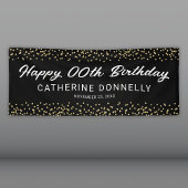 Elk jaar een zwarte gouddag spandoek