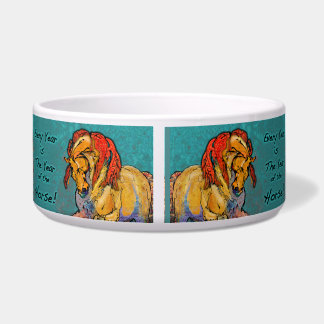 Elk jaar is het Jaar van de Paardenhond/CAT-BOWL Voerbakje