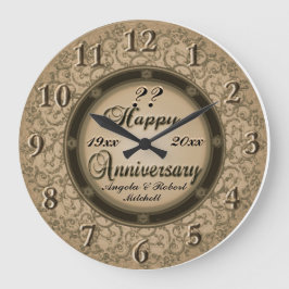 Elk jaar Jubileum koper Grote Klok