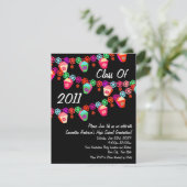 Elk jaar~ Lantern Graduion Party Uitnodiging (Staand voorkant)