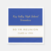 Elk jaar op maat gesneden reülefepapier servet (Voorkant)