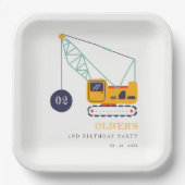 Elk jaar papieren bordje (Voorkant)