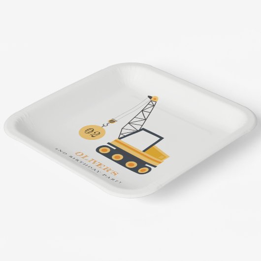 Elk jaar papieren bordje (Gebogen)