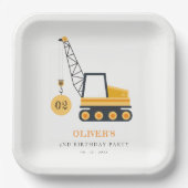 Elk jaar papieren bordje (Voorkant)